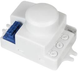 Maclean Mikrohullámú 360°-os mozgásérzékelő, IP20, 220-240 V, állítható lux/idő (67053)