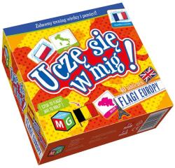 Multigra Európa zászlói memóriajáték - 40 db párosító lap gyerekeknek 7+ év (20286)