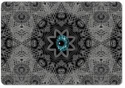 Bertoni Vízálló filc asztali alátét Look mintával, 50×70 cm (87049)