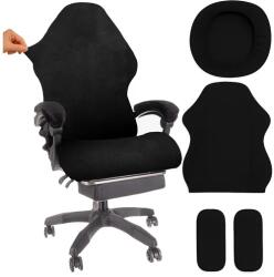 Dunmoon Univerzális fekete, 4 részes, rugalmas gamer szék huzat karfára is (00025824)