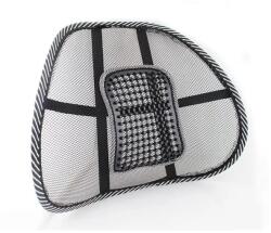 Malatec Ergonomikus hálós deréktámasz autóba és irodaszékhez, 40×39 cm (00000495)