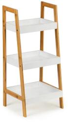 ModernHome bambusz könyvespolc és éjjeliszekrény, 3 polc, 75 cm (RH1908-09)