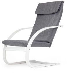 ModernHome Finn Hintaszék | TXWQM-31 FEHÉR/SZÜRKE (TXWQM-31 WHITE/CHARO)