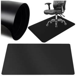 Ruhhy Fekete, 100×140 cm polipropilén székvédő padlóalátét, 0, 5 mm (00021789)