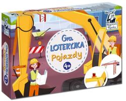 Kapitan Nauka Járműves lottó társasjáték gyerekeknek 4+, 6 tábla, 36 korong (17350)