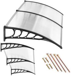 ModernHome Előtető az ajtó fölé, 200x100 cm, dupla polikarbonát borítással | AW-017D 200X100 (AW-017D 200X100)