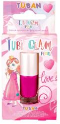 TUBAN Tubi Glam gyerek körömlakk, gyöngyház rózsaszín, 5 ml, vízzel lemosható (21058)