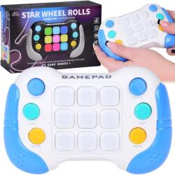 Jokomisiada Hordozható LED mini konzol - memória- és reakciójáték, 4 mód, 14 cm (21552)