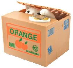  Elemes interaktív cicás persely hang- és mozgásfunkcióval gyerekeknek, 11, 8×10×9 cm (00022468)