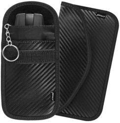Xtrobb Lopásgátló autókulcs- és kártyatartó PU tok szett, 2 db, RFID blokkolás (00024529)
