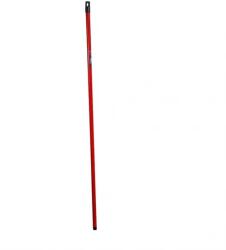 Vileda fém mopnyél, 126 cm, piros, szalagos mopokhoz (58224)