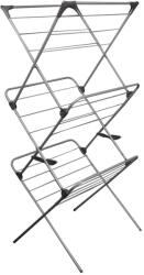 ModernHome Összecsukható ruhaszárító, 15m teljes hossz, 55x58x138 cm, szürke (JM-3-18G) Ruhaszárító