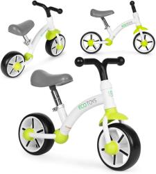 ECOTOYS Futóbicikli, 3+ éveseknek, EVA kerekekkel, állítható ülés, 30 kg, zöld (LC-V1252-GREEN-W)