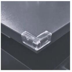 Ruhhy 25634 átlátszó sarokvédő készlet, 12 db, gyerekbiztos szilikon (00025634)