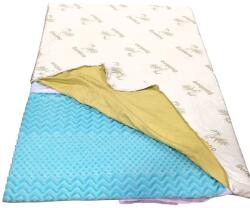 MSY Ergonomikus bambusz gél memóriahab fedőmatrac, 90×190 cm, 4 cm magas (SLT-90190)