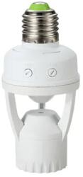 Maclean E27 izzófoglalat 360° PIR mozgás- és fényérzékelővel, IP20 (35100)