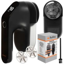 Ruhhy Vezeték nélküli bolyhosodás-eltávolító, USB-C töltés, 6 késes fej, kijelző (00024270)