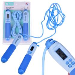 Jokomisiada Színes ugrálókötél számlálóval, állítható, 215 cm, gyerek/felnőtt (20495)