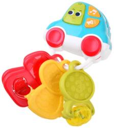 HOLA Interaktív kulcsos bébijáték fény- és hanghatásokkal, rágókával 17 cm (17791)