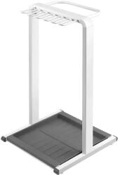 Maclean MC-472 kompakt fehér esernyőtartó állvány, 33×34×61 cm (77915)