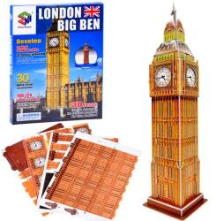 Jokomisiada 30 db-os 3D Big Ben puzzle karton makett, 38, 5 cm (16991)