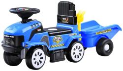 Jokomisiada Gyermek lábbal hajtós traktor utánfutóval, zenélő kormánnyal, 88 cm (17374)