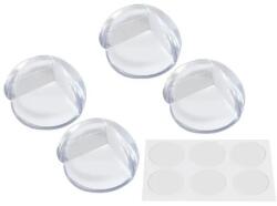 Ruhhy Szilikon sarokvédő, 4 db, átlátszó, öntapadó, 3, 5 cm (00002684)