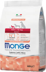 Monge Speciality Line Monoprotein Adult Mini salmon & rice 800 g