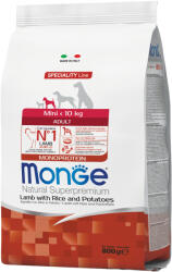 Monge Speciality Line Mini Adult Monoprotein lamb, rice &potato 800 g