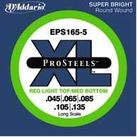 Daddario EPS165-5 Steel 45/135