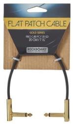 RockBoard Flat Patch Cable Gold Arany 20 cm Pipa - Pipa