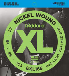 Daddario EXL165 Nikkel 45/105 basszus húr szett