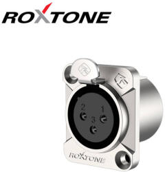 Roxtone RX3FD-NT XLR mama szerelhető 3 pólusú (ezüst)