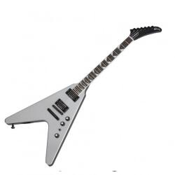 Gibson Dave Mustaine Flying V EXP Silver Metallic - arkadiahangszer