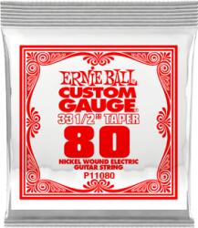 Ernie Ball Nickle Wound Single 080 Long Scale