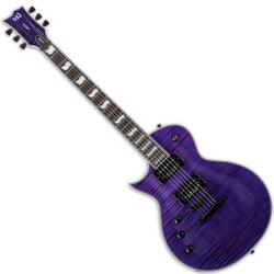 ESP Esp Ltd Ec-1000 Qm See Thru Purple Sb Lh