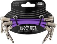 Ernie Ball Flex Patch Kábel 7, 5cm 3 Pack Purple - arkadiahangszer