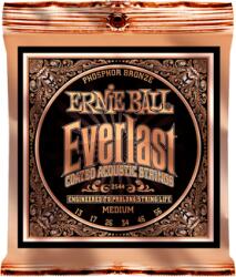 Ernie Ball Everlast Coated P. Bronze Medium 13-56 - arkadiahangszer