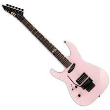 ESP Mirage Deluxe '87 Pearl Pink Lh