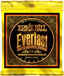 Ernie Ball Everlast Coated Bronze Extra Light 10-50 - arkadiahangszer