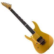 ESP Esp Ltd M-1 Ctm 87 Metallic Gold Lh
