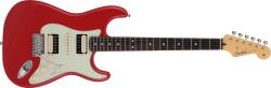 Fender 2024 Collection MIJ Hybrid II Stratocaster HSH Modena Red