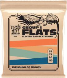 Ernie Ball Flatwound Group 1 55-110 - arkadiahangszer