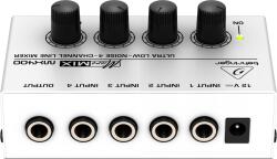 BEHRINGER MX400 micromix 4 csatornás monó vonal keverő - arkadiahangszer