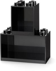 LEGO® Két fekete Brick fali polc szett (41171733)