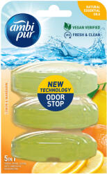Ambi Pur WC gél utántöltő Lemon & Mandarin 3x55 ml