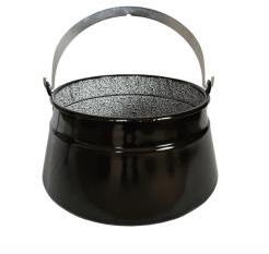  Halfőző bogrács zománcozott, bajai 16 L (71016) - szépséghibás!