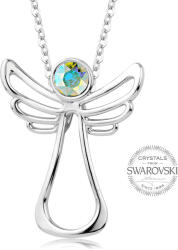 Levien Colier cu Înger și cu cristal Swarovski Guardian Angel