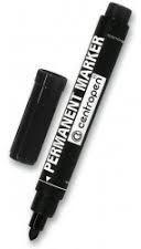 Centropen Marker Centropen 8566 permanent negru cu vârf cilindric negru 2, 5 mm (2010200335)