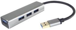 PremiumCord USB 3.0 Superspeed HUB 4-portos USB 3.0 Superspeed HUB (ku3hub4e)